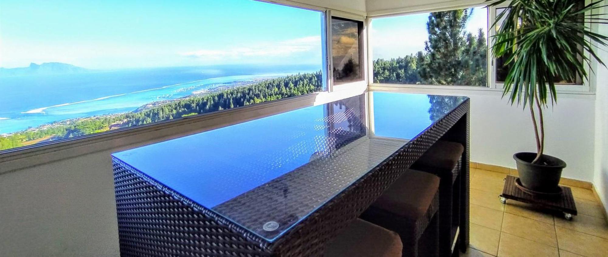 Belrose Place - Calme Et Vue Epoustouflante A Tahiti Punaauia  Ngoại thất bức ảnh